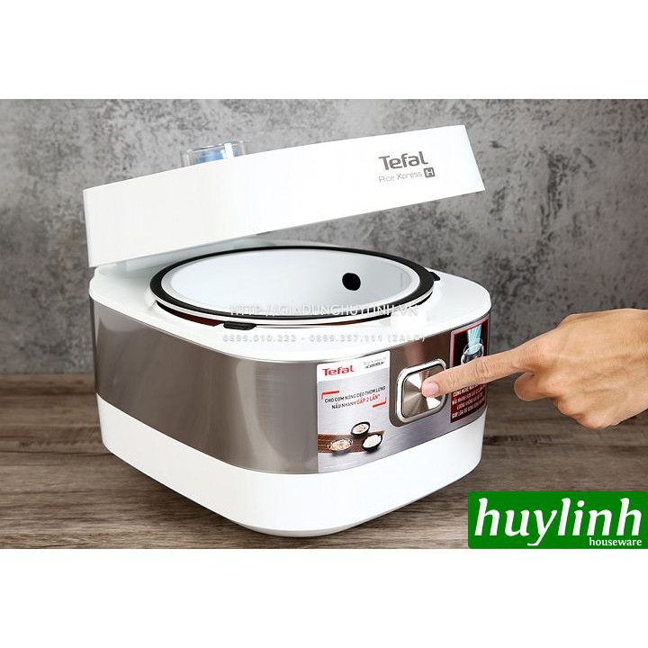 [Mã ELHAMS5 giảm 6% đơn 300K] Nồi cơm điện tử cao tần IH Tefal RK762168 - 1.5 Lít - 1200W