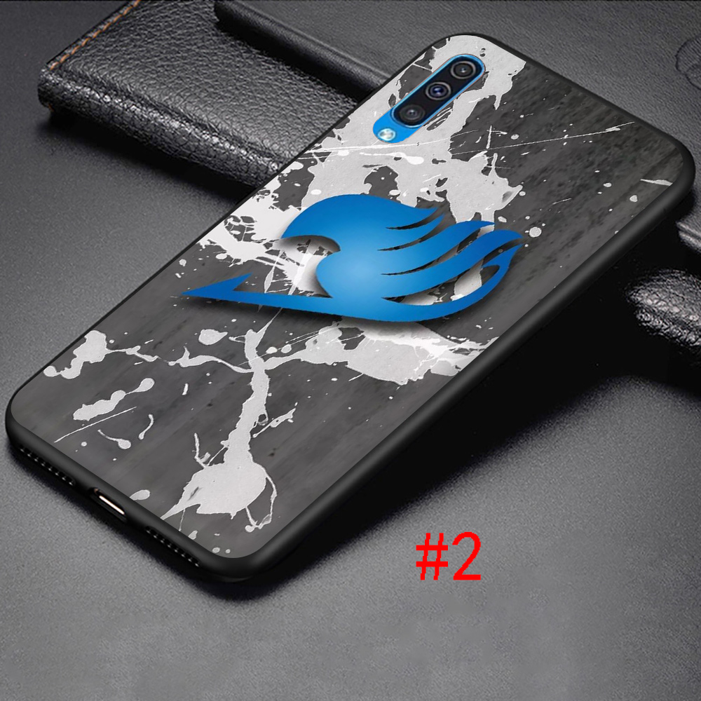 Ốp Lưng Silicon In Logo Fairy Tail Cho Samsung A6 A7 A8 Plus A9 2018 A3 2016 A5 2017