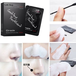 Miếng Dán Đẩy Mụn Đầu Đen Goodbye Black Head Ciracle (1 Miếng Lẻ)