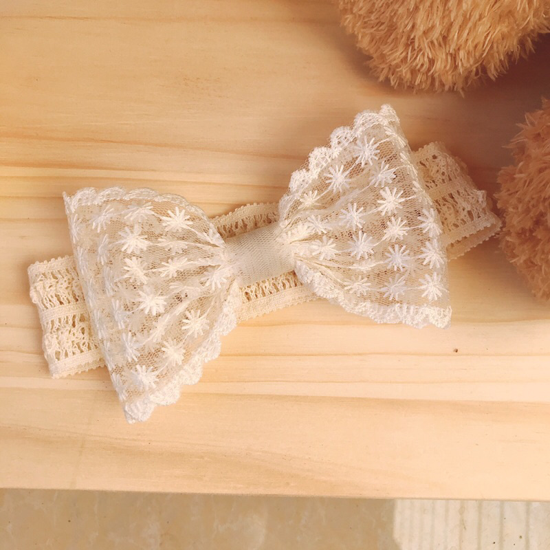 Turban nơ tiểu thư cho bé