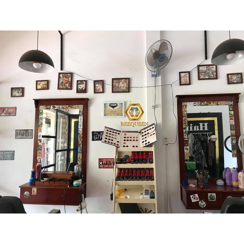 Sticker Dán Trang Trí Gương, Tủ, Kính... BarBer Shop Siêu Dinh - Combo 50-200