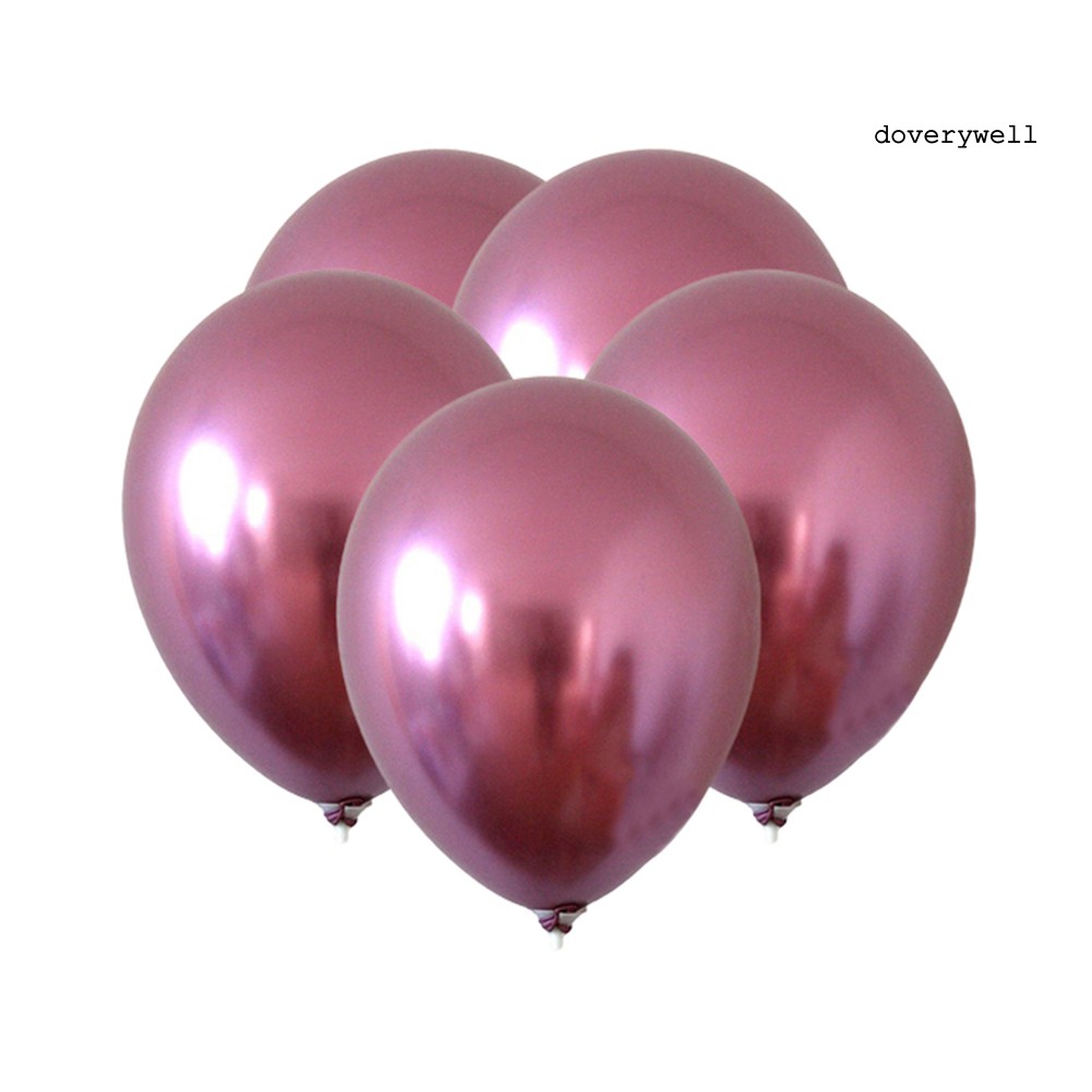 Set 5 Bong Bóng 12 Inch Bằng Latex Dùng Để Trang Trí Đẹp Mắt