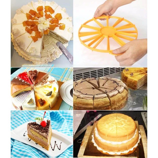 Bộ dụng cụ chia cắt bánh kem