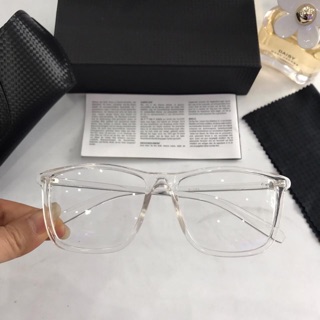 Kính giả cận gọng kính cận trong suốt