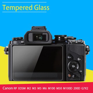 Kính Cường Lực Bảo Vệ Màn Hình Máy Ảnh canon EOS RP M3 M5 M6 M100 M50 M100 m200 100D 200D G1x g7x III 2 generation 3