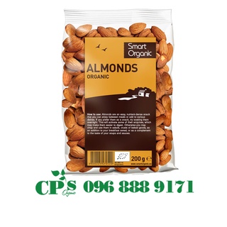 Hạnh nhân hữu cơ Smart Organic 200g