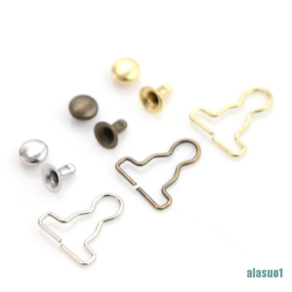 Set 20 Khóa Kim Loại Mini 9mm Chuyên Dụng Cho Múa Ba Lê