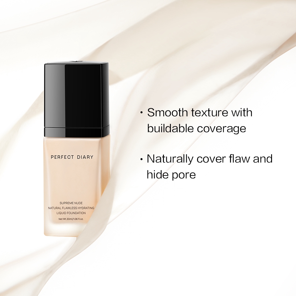 【Khuyến mại】Kem Nền Perfect Diary Dạng Lỏng Tự Nhiên Với Lớp Che Phủ Cao 10 Tông Màu Tuỳ Chọn 30ml | BigBuy360 - bigbuy360.vn