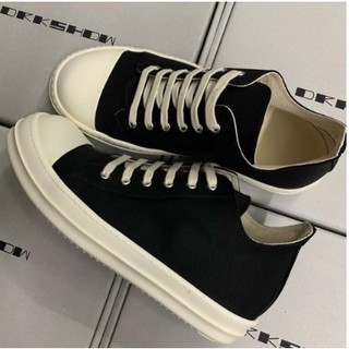 (KÈM HỘP + SALE GIÁ KHỦNG) Giầy Rick Owen Thấp Cổ
