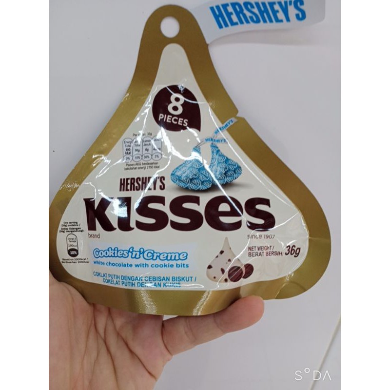 Socola Hershey's Kisses gói 36g