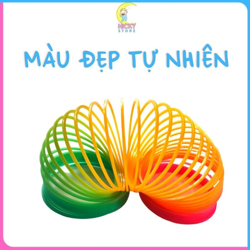 Đồ chơi lò xo cầu vồng