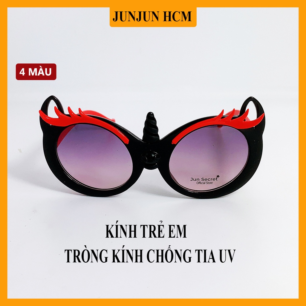 Kính trẻ em kiểu phượng hoàng dành cho bé gái từ 1 tới 5 tuổi JJ610A16