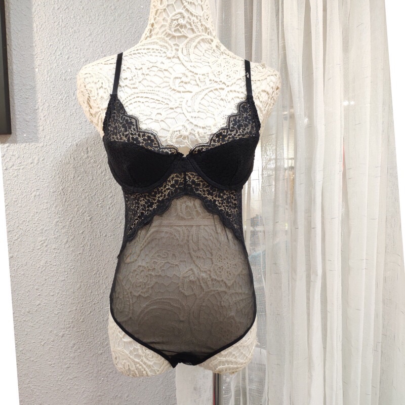 Bodysuit cao cấp có gọng lót ngực quyến rũ (Ảnh thật)
