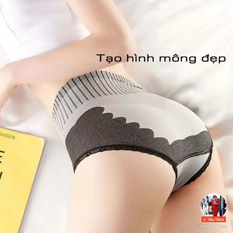 Quần lót nữ cạp cao gân tăm pha ren - bigsize - quần chip ren nữ hoàng FLQ69 | BigBuy360 - bigbuy360.vn