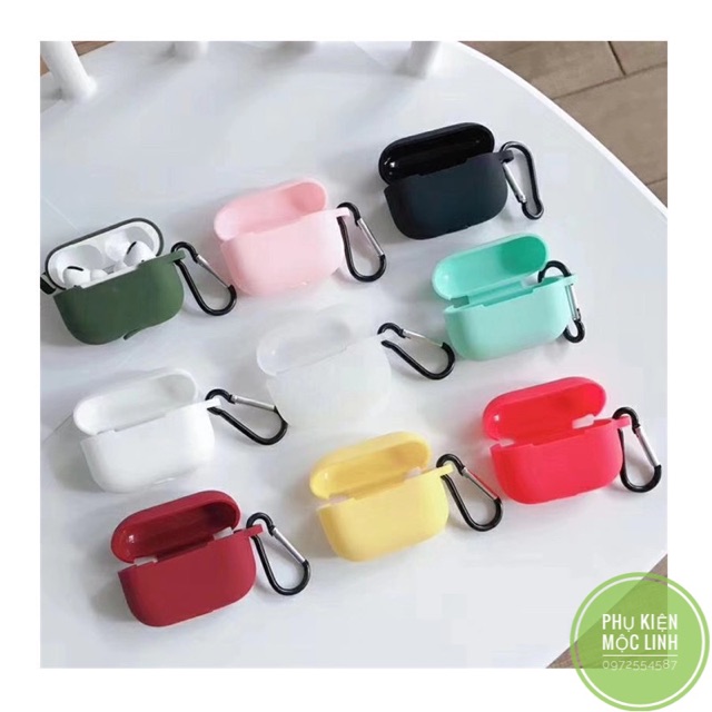 🌟 10 màu thời trang Case airpod pro ( Airpods 3 ) 🌟 Vỏ Bao silicon dẻo đựng tai nghe không dây siêu đẹp