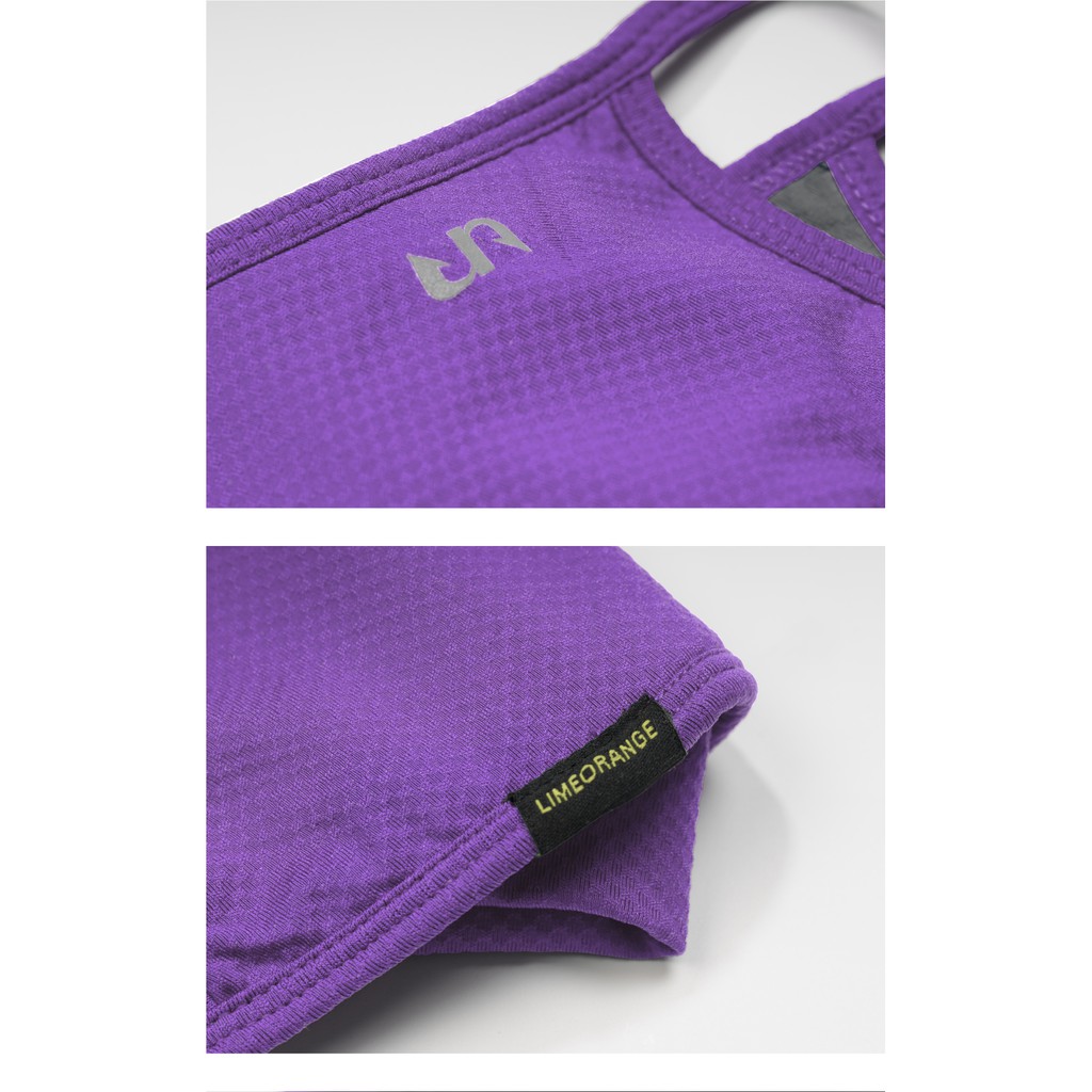 KHẨU TRANG VẢI KHÁNG KHUẨN LIME ORANGE AU20614102 MÀU TÍM | BigBuy360 - bigbuy360.vn