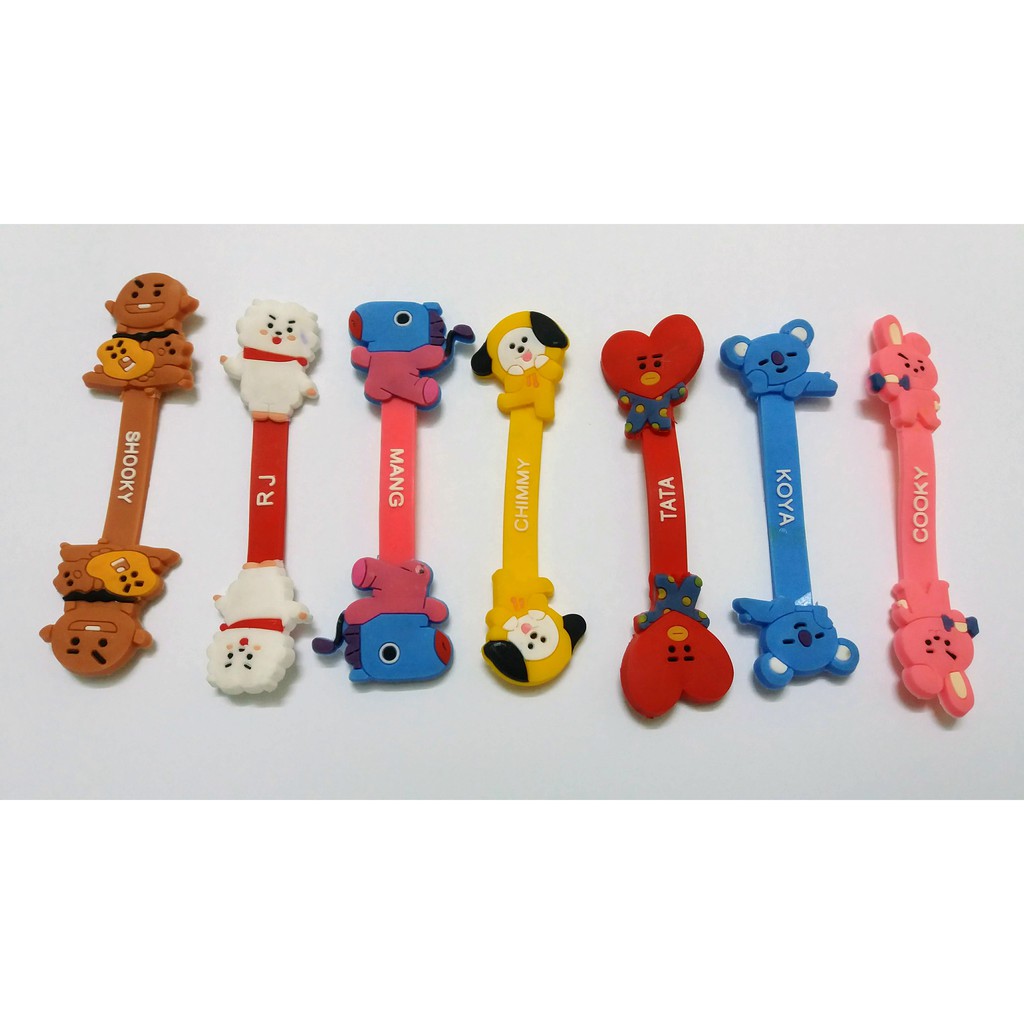 Kẹp tai nghe, dây xạc BT21 | BigBuy360 - bigbuy360.vn
