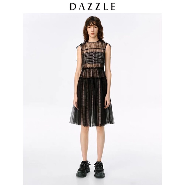 Đầm ren lưới Dazzle