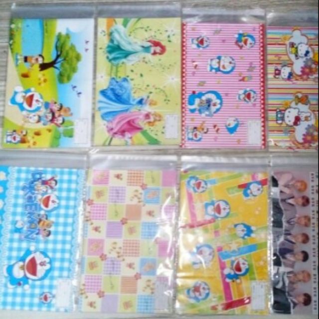 1 xấp Bao tập hình+ bao kính 10 tờ