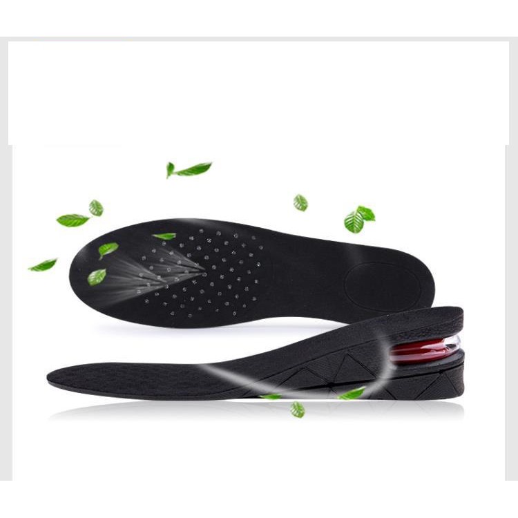 Đế Lót Giày Tăng Chiều Cao 2 Tầng, Cặp Lót Giày Tăng Chiều Cao Có Đệm Khí