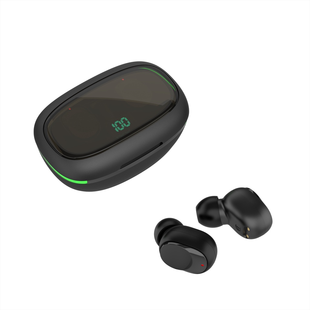 Mới Tai Nghe Nhét Tai Y70 Kết Nối Bluetooth Có Màn Hình Kỹ Thuật Số Thời Trang