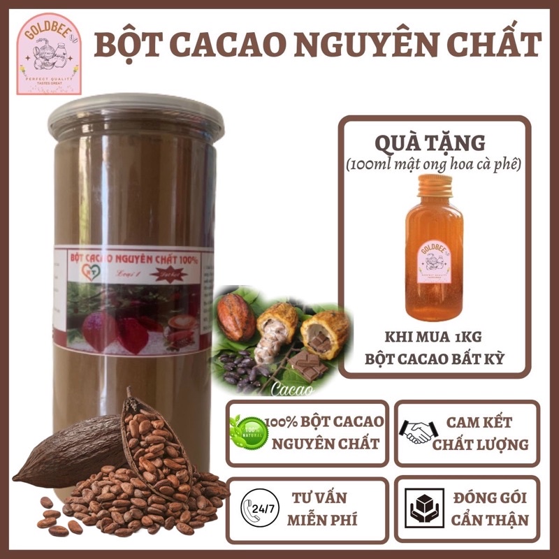 Bột Cacao nguyên chất 100%