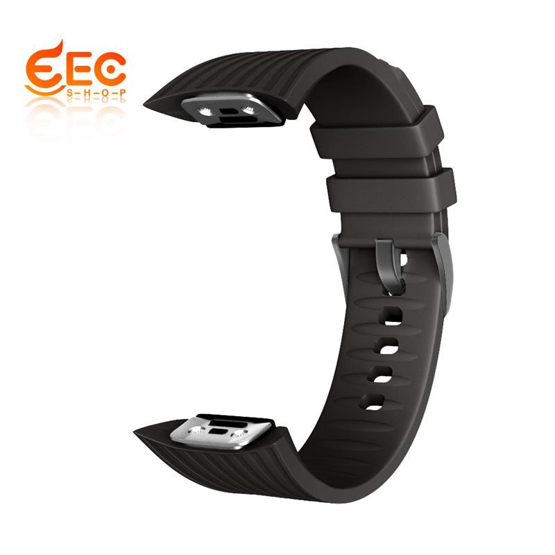 Silicone Watchband Strap for Samsung Galaxy Gear Fit2 Pro Watch Band Wrist Bracelet Straps for Samsung Gear Fit 2 SM-R360-black