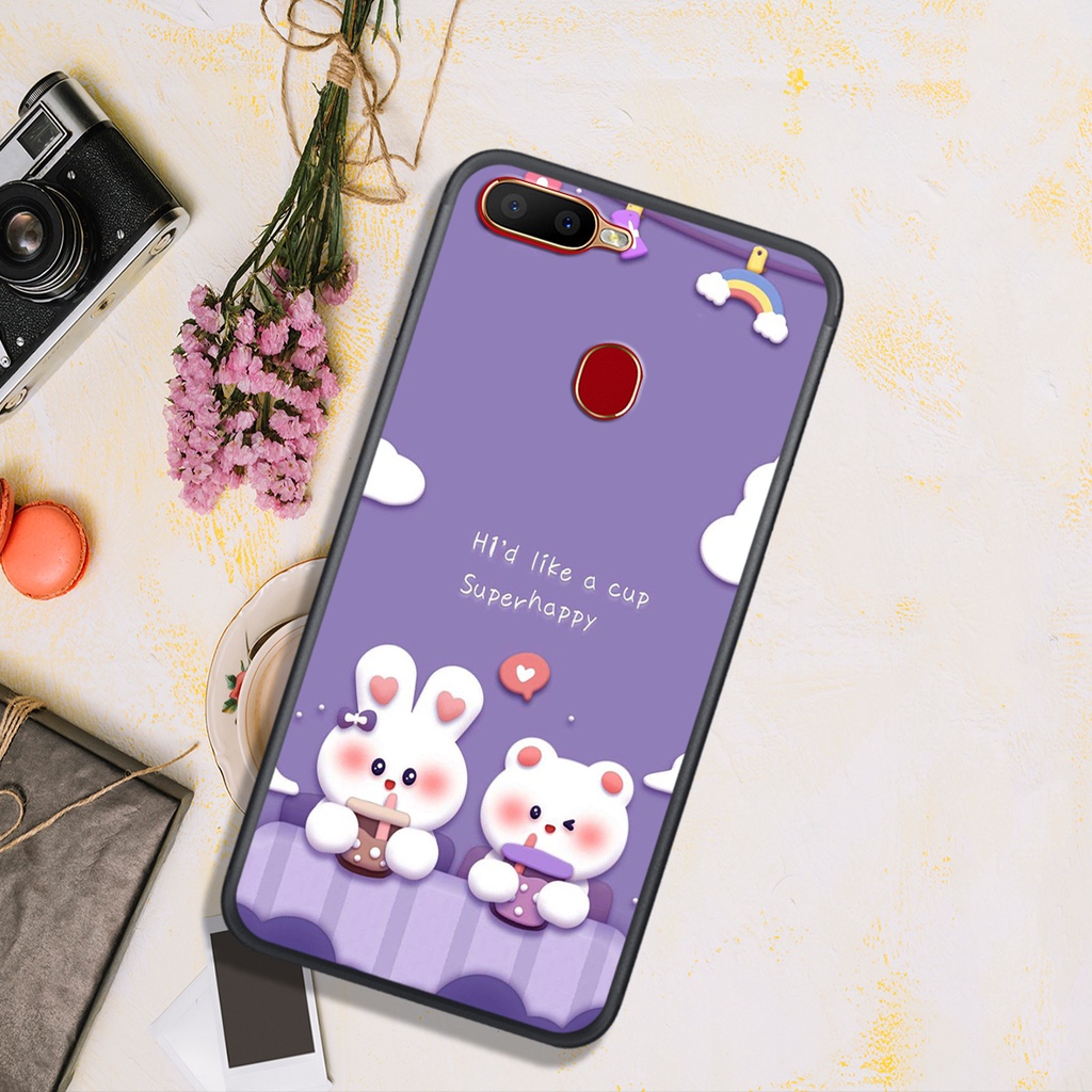 Ốp lưng OPPO A7 - A5S - A12 - F9  , In Hình Đẹp, Dễ Thương.