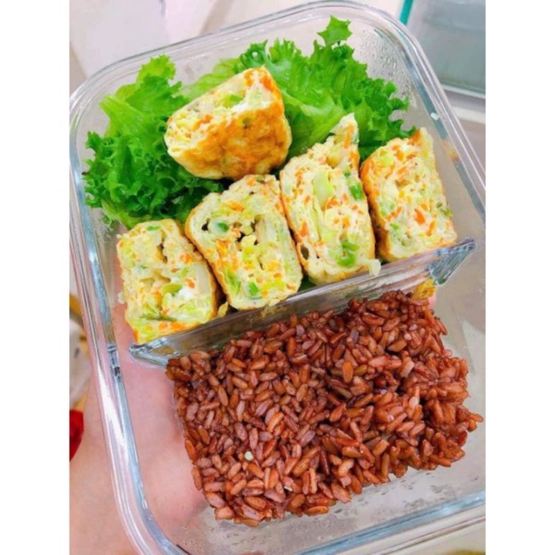 Gạo Lứt Huyết Rồng Loại 1,Dành cho người ăn kiêng, Tốt cho sức khỏe, Túi 1kg Hút chân không