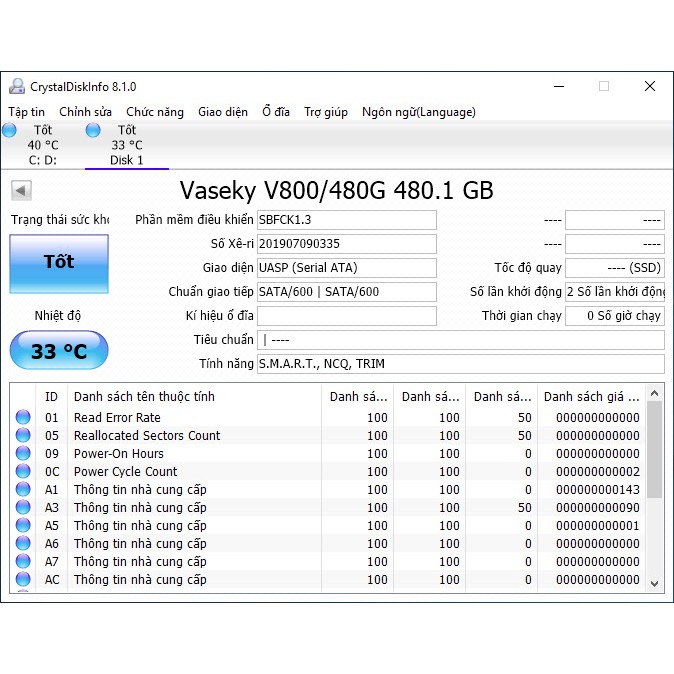 Ổ cứng SSD Shinedisk 120GB, 128GB, 240GB, 250GB, 256GB, 480GB chuẩn SATA3 6Gbps - Bảo hành 3 năm. | BigBuy360 - bigbuy360.vn