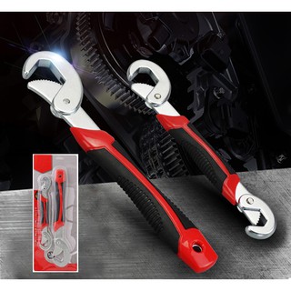 Bộ 2 cờ lê đa năng mở bu lông, ốc vít từ 6-32mm (có thể vặn ống tròn)
