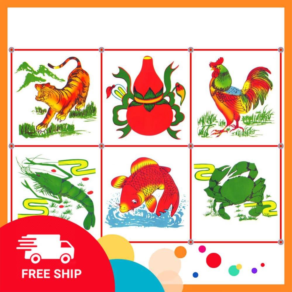 Combo 2 Bộ Trò Chơi Bầu Cua Tôm Cá