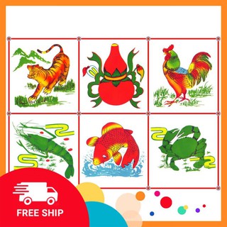 Combo 2 Bộ Trò Chơi Bầu Cua Tôm Cá