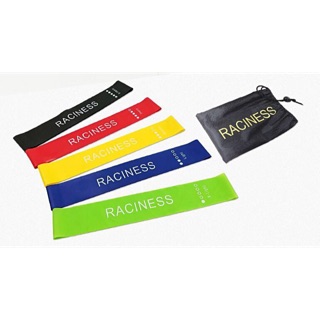 [Tặng kèm túi đựng] Bộ 5 dây mini band, dây cao su miniband dây kháng lực  tập chân mông, phụ kiện tập gym