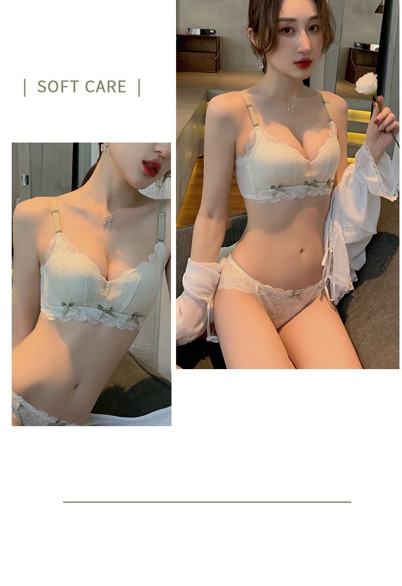 Bộ Đồ Lót Ren Không Gọng Quyến Rũ Trẻ Trung Cho Bạn Gái | BigBuy360 - bigbuy360.vn