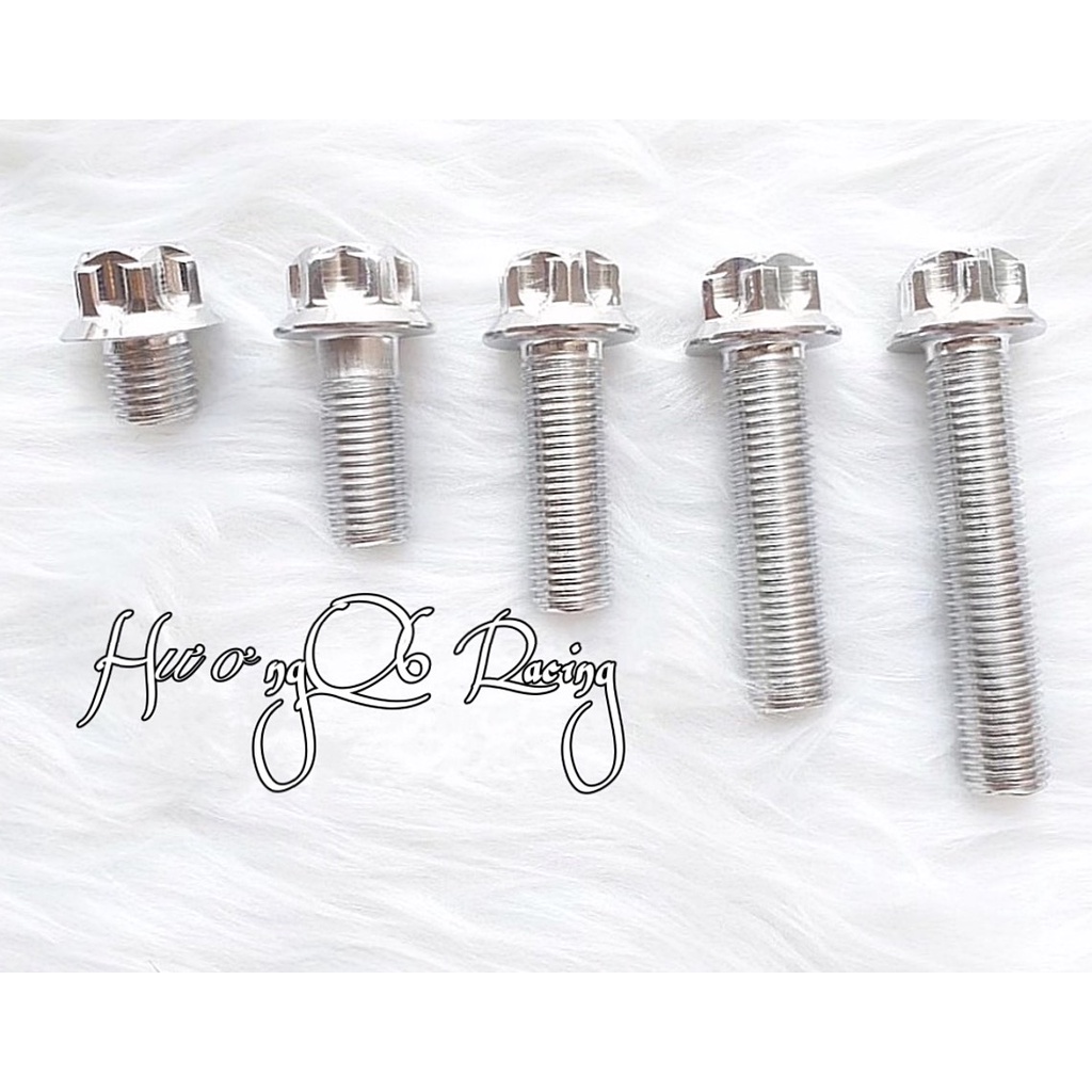 Bộ Ốc Lốc Máy Salaya Inox 304 Dành Cho Nhiều Dòng Xe Máy