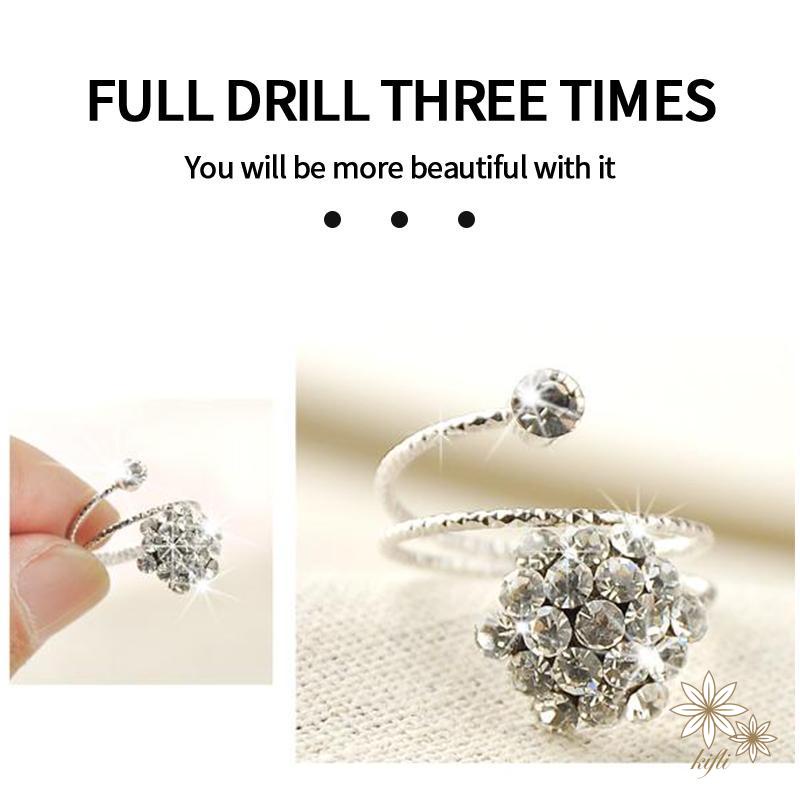 【Kifli.vn】Bộ Nhẫn Mở Đính Ngọc Trai Đơn Giản Dễ Phối Đồ