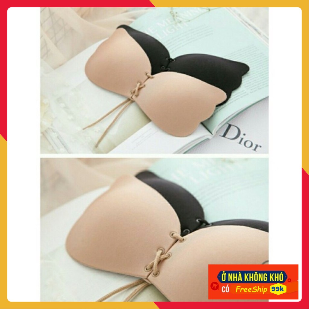 Áo Dán Ngực Cánh Tiên💞💞FREESHIP💞💞 Bra tạo khe có dây rút