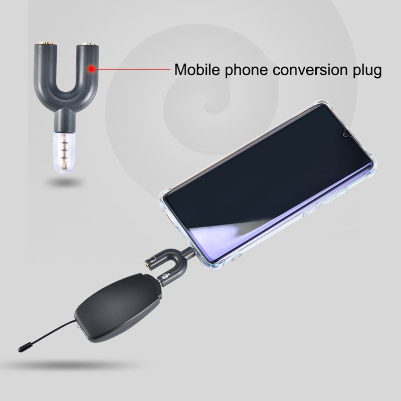 Micro Cài Áo Không Dây UHF Phạm Vi 30M Dùng Ghi Âm / Ghi Âm / Video