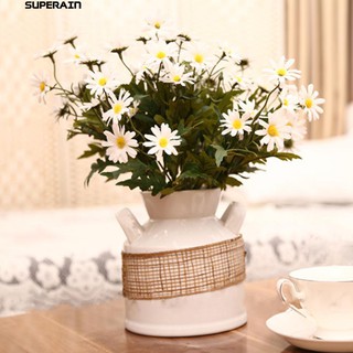 Bó hoa cúc giả 9 nhánh dùng trang trí