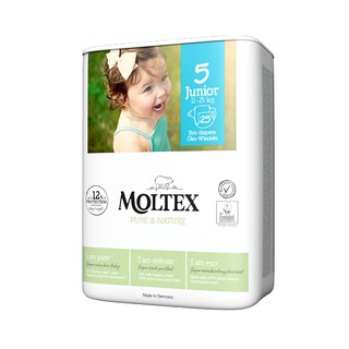Bỉm/Tã dán Moltex Junior Size 11-25kg 25 miếng