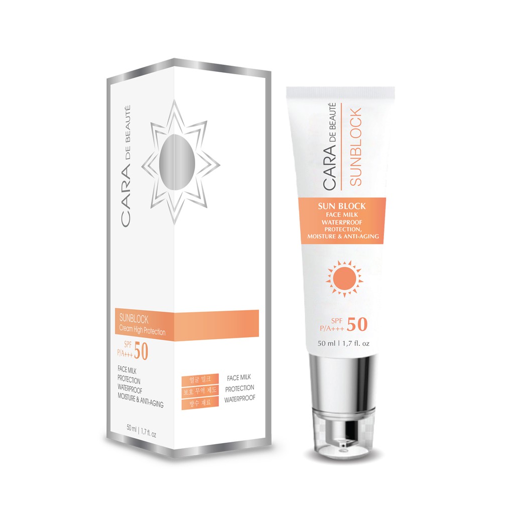 Kem chống nắng CARA DE BEAUTE SPF 50+++
