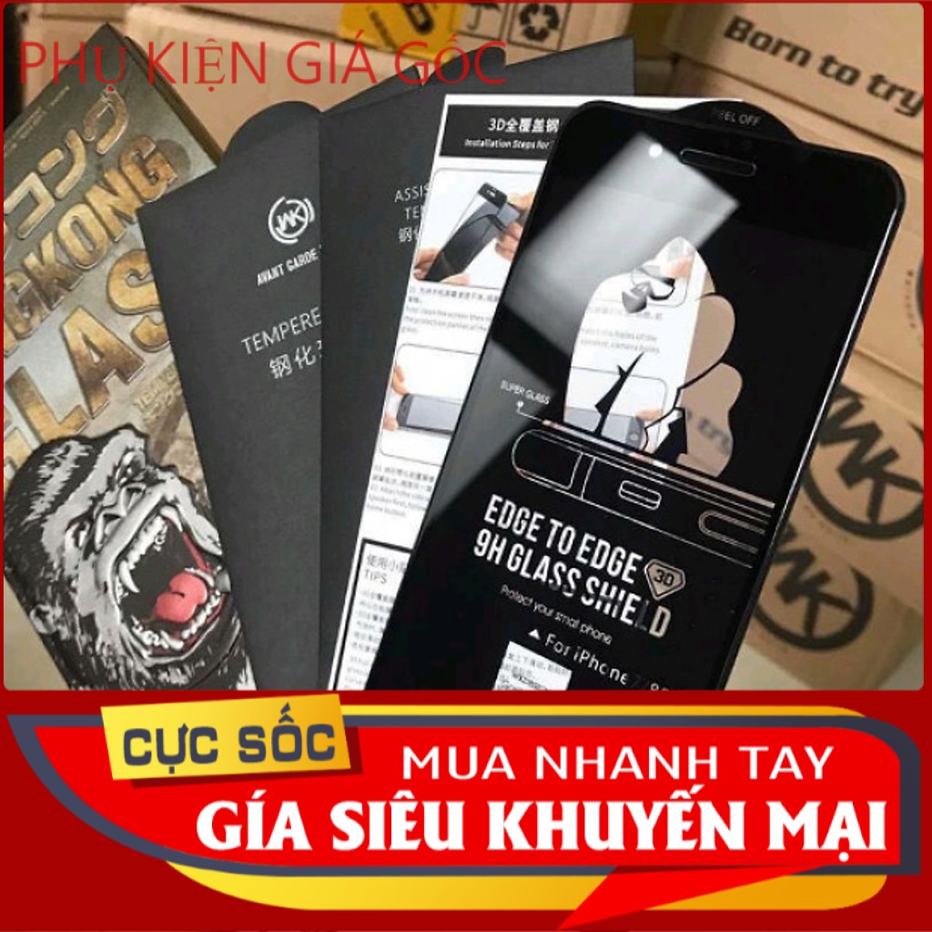 kính cường lực full iphone cao cấp king kong,không hộp-phụ kiện online shop