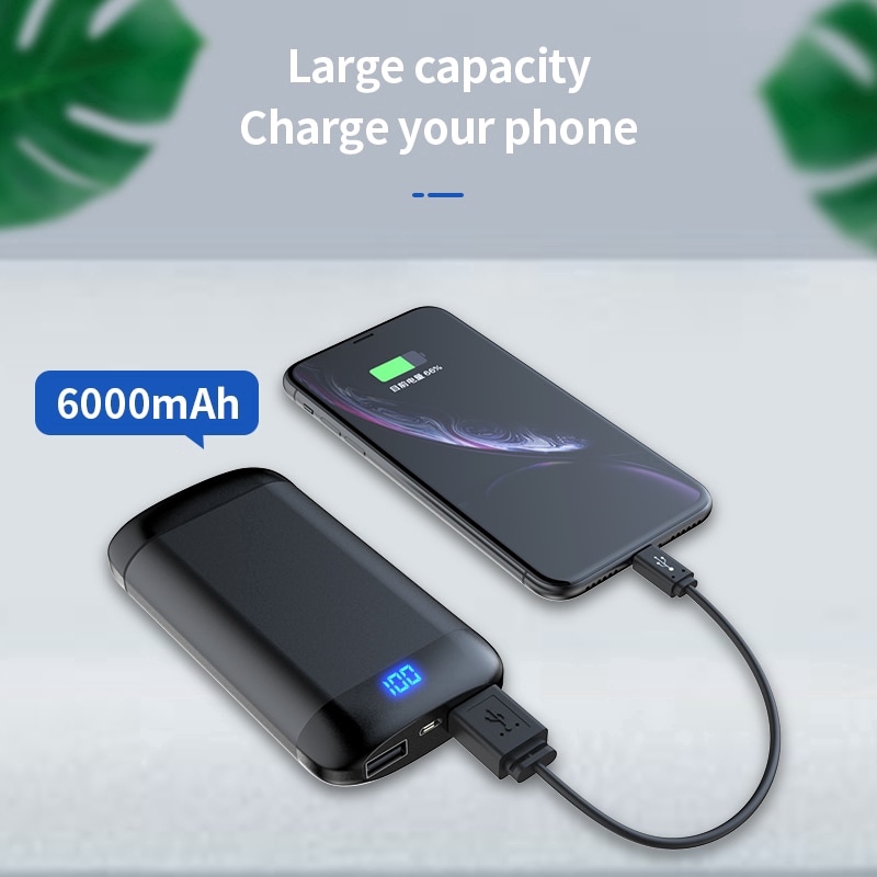 Tai Nghe Bluetooth Q66 V5.0 Kèm Hộp Sạc Chống Nước 6000mah