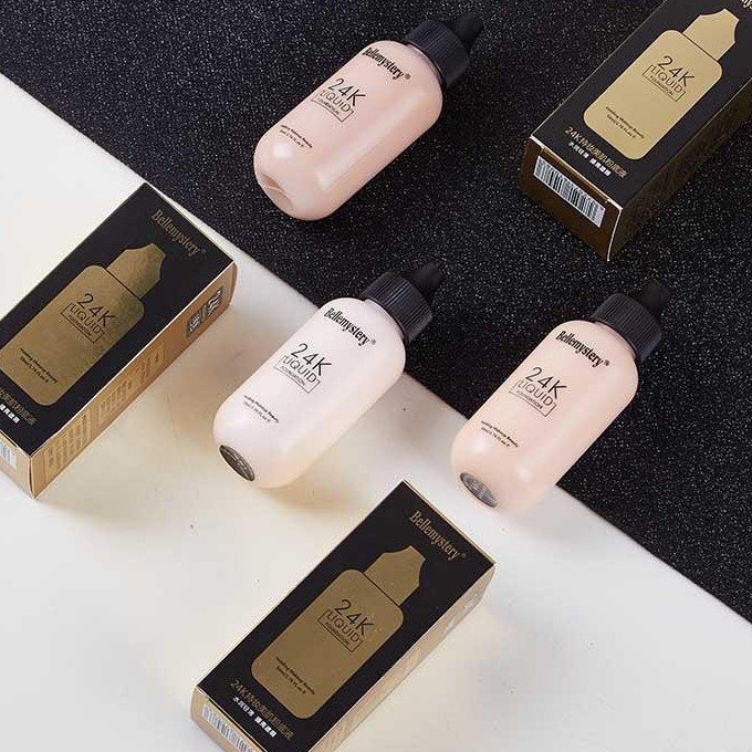 Kem Nền 24k Che Khuyết Điểm Chống Nước Không Trôi Liquid Bellemystery 50ml | BigBuy360 - bigbuy360.vn