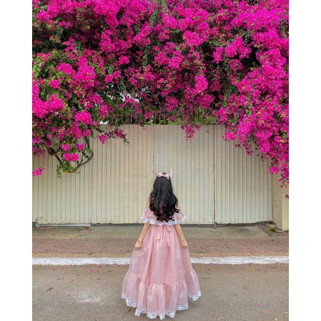 ĐẦM  TRỄ VAI PHONG CÁCH NÀNG THƠ, TIỂU THƯ, CÔNG CHÚA, ĐI CHƠI, DU LỊCH, ĐI TIỆC, CHỤP PHOTO CỰC XINH