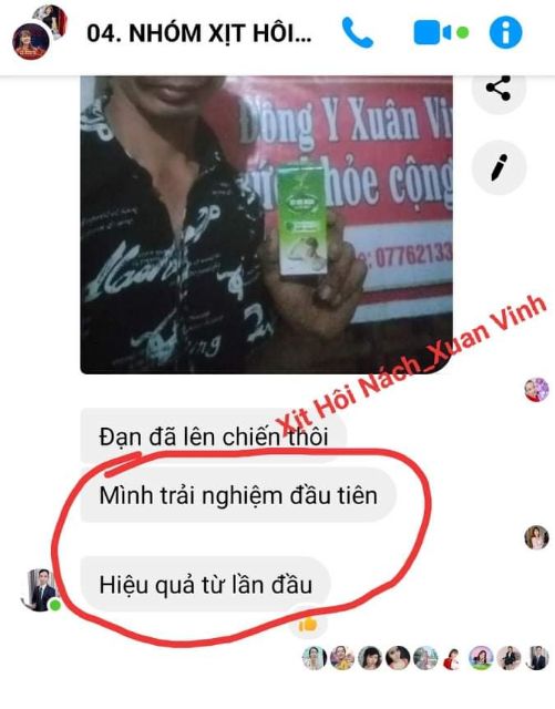 (Chính hãng 100%)XỊT THẢO DƯỢC ( XỊT HÔI NÁCH XUÂN VINH(TẶNG quà) | BigBuy360 - bigbuy360.vn