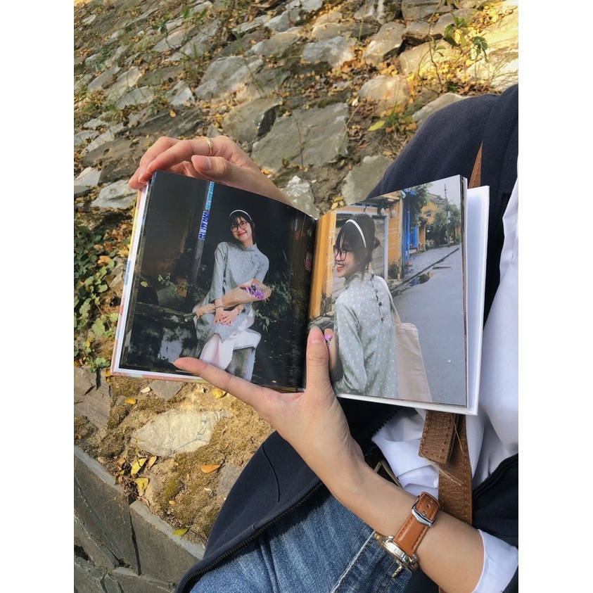[Toàn Quốc] [E-voucher] In sách ảnh gia đình bìa cứng 20 trang 6” x 6” (15 x 15cm) - Thiết kế trên app Photobook