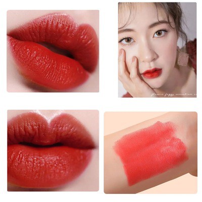 Set 3 Cây Son Kem Lì bảng mini Herorange Fluffy Lip Glaze