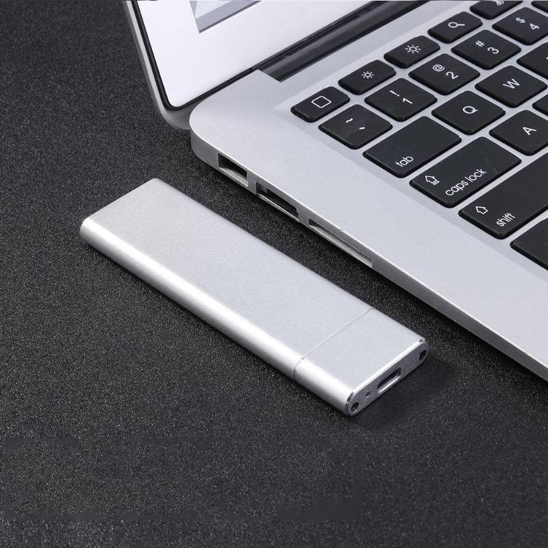 Bộ 2 Hộp Đựng Ổ Cứng Chuyển Đổi Usb 3.1 Sang M.2 Ngff Ssd Cho M2 Sata Ssd Usb 3.1 2230 / 2242 / 2260 / 2280 (Màu Đen)